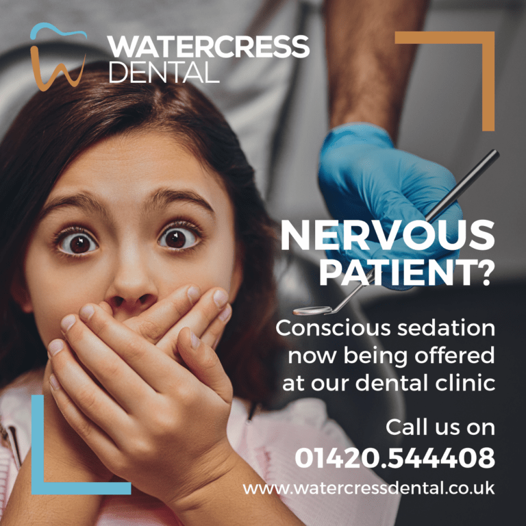 Conscious Sedation Watercress Dental Clinic, Dentist in Alton Hampshire